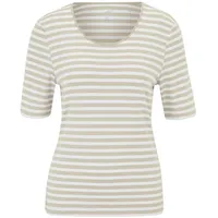 Joy Sportswear T-Shirt ALLISON in sand stripes | Gr.: