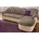 DOMO collection Eckcouch Kunstleder 3-Sitzer Beige