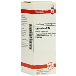 Gelsemium D 12 Dilution 20 ml