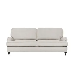 SOHO Sofa  Birmingham ¦ silber ¦ Maße (cm): B: 188 H: 85 T: 100