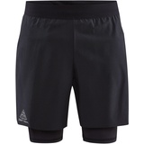 Craft Pro Trail 2in1 Shorts Schwarz, XL