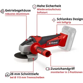 Einhell TC-AG 18/115 ohne Akku