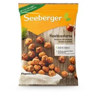 Seeberger Haselnüsse ohne Schale, naturbelassen, 200 g