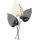 Gilde Wandrelief Santos Schwarz Gold