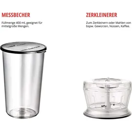 Unold ESGE-Zauberstab 9240024 E 120 Select Creme, inkl. Zubehör