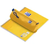 Oxford Schlampermäppchen gelb, 22,0 x 7,0 cm