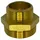 feueranker Doppelnippel 1/2 Zoll 1x Flach 1x Gewindedichtend Messing