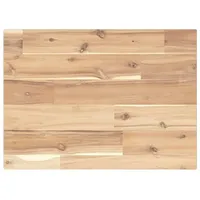 VidaXL Schweberegal 40x30x2 cm Massivholz Akazie Unbehandelt