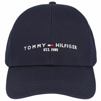 Tommy Hilfiger Cap TH Established Basecap, Blau (Desert Sky),