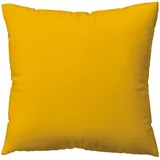 schlafgut Woven Satin Unifarben Gelb 80 x 80 cm