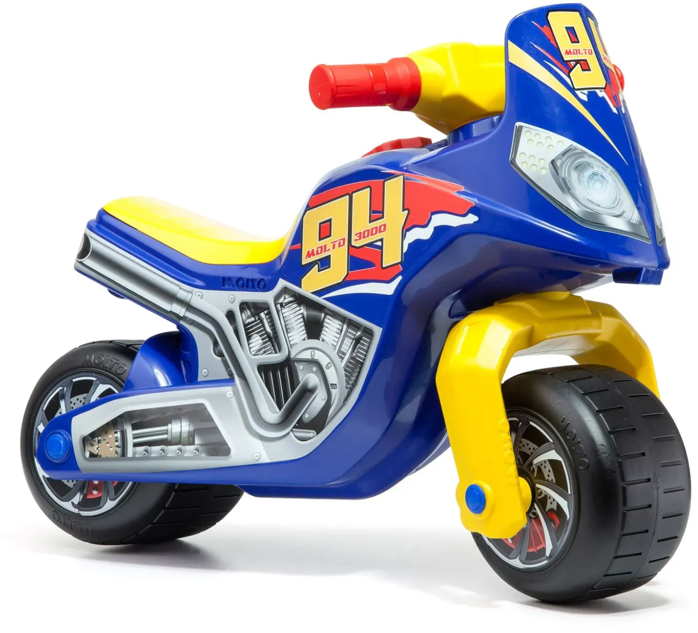 Rutschmotorrad Kinder ab 1 Jahr, Laufrad stabil Rutschfahrzeug