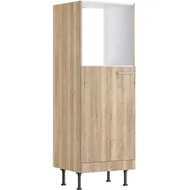 OPTIFIT Geräteumbauschrank Erik290 58,1 x 60 x 176,6 cm Braun