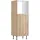 OPTIFIT Geräteumbauschrank Erik290 58,1 x 60 x 176,6 cm Braun