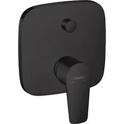 hansgrohe Talis E Fertigmontageset 71745670 Unterputz-Wannen-Einhebelmischer, mattschwarz