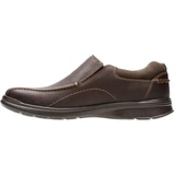 CLARKS Herren Cotrell Step Slipper, Braun (Brown Oily Leather), 44.5 EU