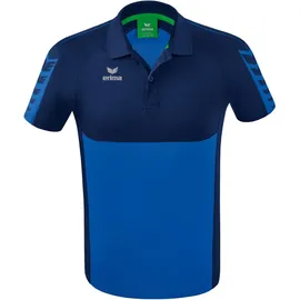 Erima Six Wings Poloshirt blau