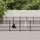 vidaXL Outdoor Hundezwinger 7,76 m x 4,85 m x 1 m Stahl Schwarz