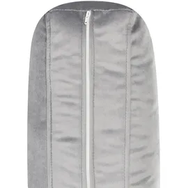 Beliani Sofa 3-Sitzer Vinterbro Samtstoff Grau