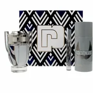 Paco Rabanne Invictus Eau de Toilette 100 ml + Deo 150 ml + Eau de Parfum 10 ml Geschenkset