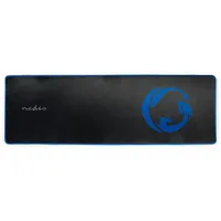 Nedis Gaming Mousepad XXL, schwarz/blau (GMPD300BK)