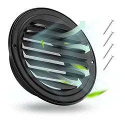 VEVOR Lüftungsgitter Edelstahl Abluftgitter Außengitter Insektenschutz φ208mm
