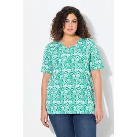 Ulla Popken Shirt in smaragd | Gr.: 54-56