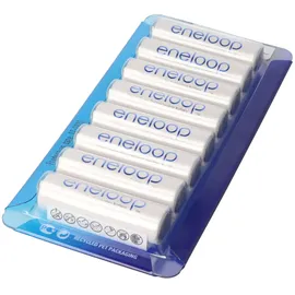 Panasonic eneloop Standard Mignon/AA HR-3UTGA 8er Pack, 2er AccuCell AccuBox