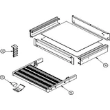 Thule Trittbrett komplett Thule Slide-Out manuell