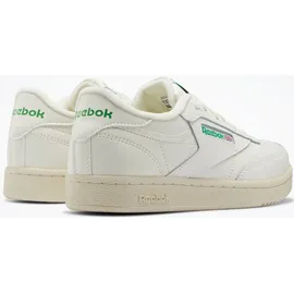 Reebok Club C Herren Weite E Chalk/Chalk/Glegrn 34,5