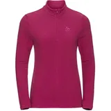 Odlo Mid layer 1/2 Zip ROY, festival fuchsia - raspberry fudge (30822) S