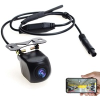 GOFORJUMP WiFi Rückfahrkamera Auto Rückfahrkamera 12V Mini Body Wasserdichter Tachograph für iPhone und Android