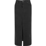 URBAN CLASSICS Damen Denim Rock Schwarz 31