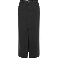 URBAN CLASSICS Damen Denim Rock Schwarz 31