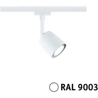 Paulmann Cover Hochvolt-Schienensystem-Leuchte URail GU10 10 W LED Signal-Weiß