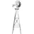 Wiltec Windrad 245 cm Silber