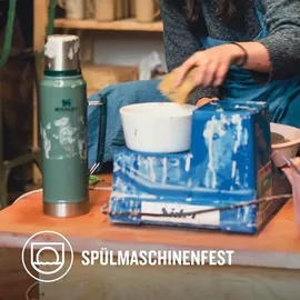 Stanley Classic Legendary Bottle 1.1 QT hammertone green 1 l