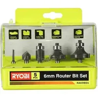RYOBI Fräser-Set 5-teilig