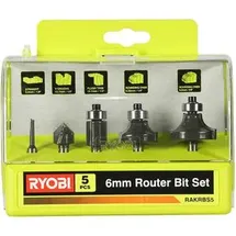 RYOBI Fräser-Set 5-teilig