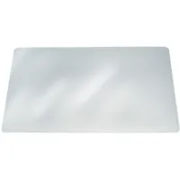 Durable 711319 Schreibunterlage Duraglas, transparent, 650 x 500mm (2er Pack)