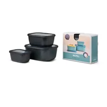 Mepal Cirqula rechteckig hoch nordic black