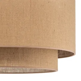 EULUNA Deckenleuchte 3x E27 rund braun