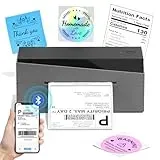 LabelCenter DHL Etikettendrucker Bluetooth, 249BT Thermodrucker 4x6 Label Printer, Versandetiketten Drucker, Thermo-Etiketten-drucker für Amazon Shopify Ebay DHL Hermes DPD UPS FedEx