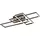 just light. Akustika 1 eckig Holz beige/schwarz
