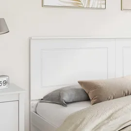 vidaXL Kopfteil Weiß 100 cm Holzwerkstoff