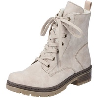 Rieker Damen Schnürstiefeletten Y7446, Frauen Stiefeletten,halbstiefel,Kurzstiefel,uebergangsschuhe,uebergangsstiefel,Boots,beige (60),37 EU / 4 UK