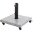 Doppler Schirmständer Granit 45 x 45 cm Grau
