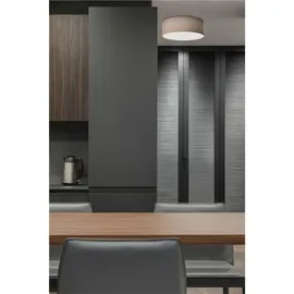 einlicht Deckenleuchte 1 E27 Fabric rund braun