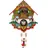 Christoffel Pendelwanduhr Pendeluhr Christoffel bunt