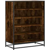 vidaXL Schuhschrank 75 x 97,5 x 38 cm braun / Räuchereiche