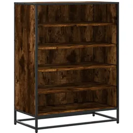 vidaXL Schuhschrank 75 x 97,5 x 38 cm braun / Räuchereiche